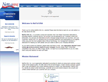 Tablet Screenshot of nettelusa.com